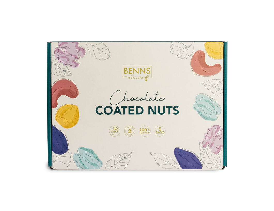 65% Dark Chocolate Coated Nuts Box