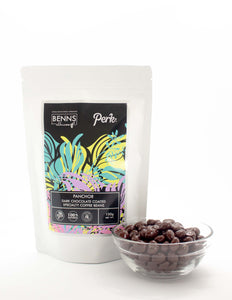 Dark Chocolate Coated Coffee Beans - Benns Ethicoa x Perk Coffee